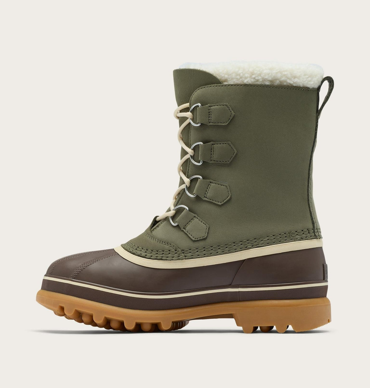 Caribou™ Men's Winter Boot - Stone Green, Tobacco