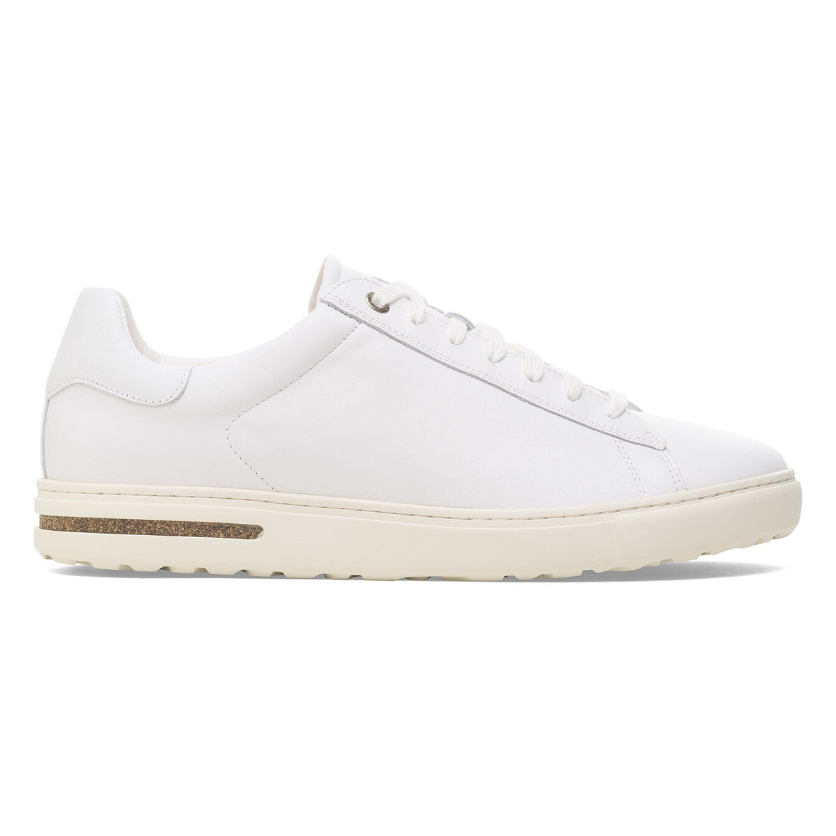 Bend Low Natural Leather - White