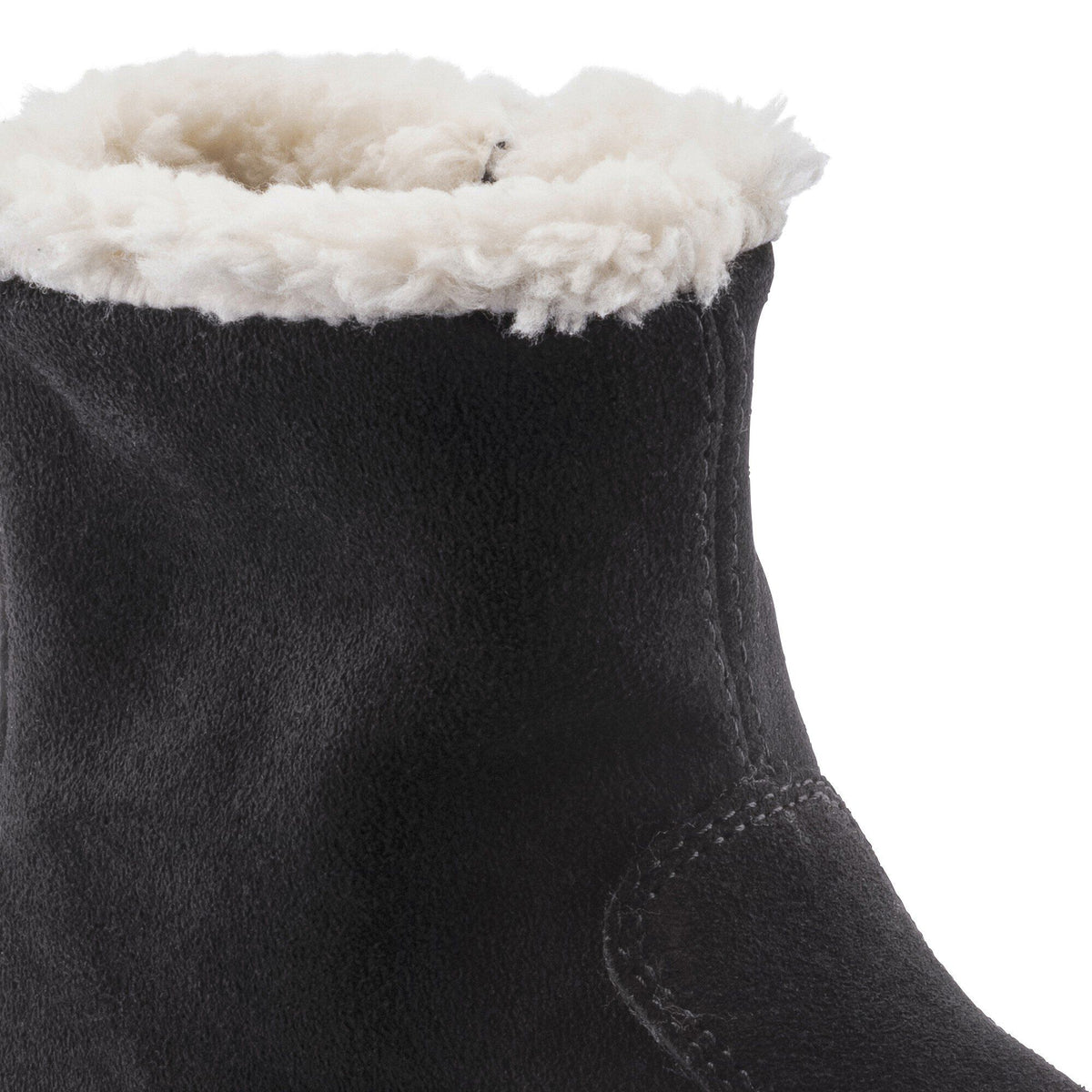 Lille Kids Suede Leather - Black