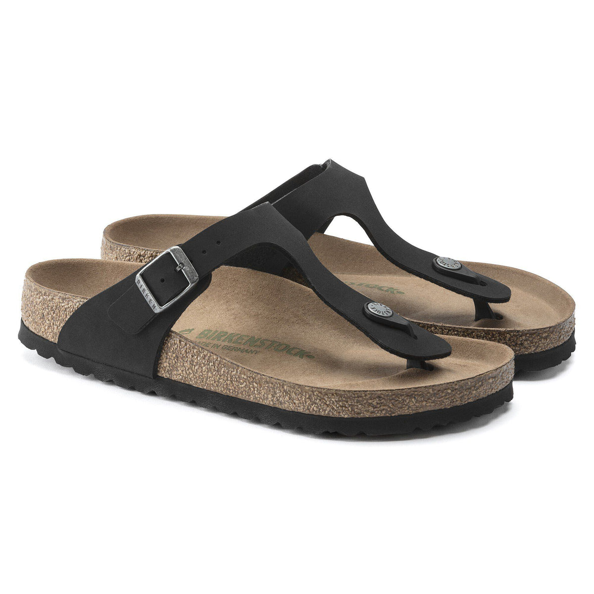 Gizeh Vegan Birko-Flor Nubuck - Black