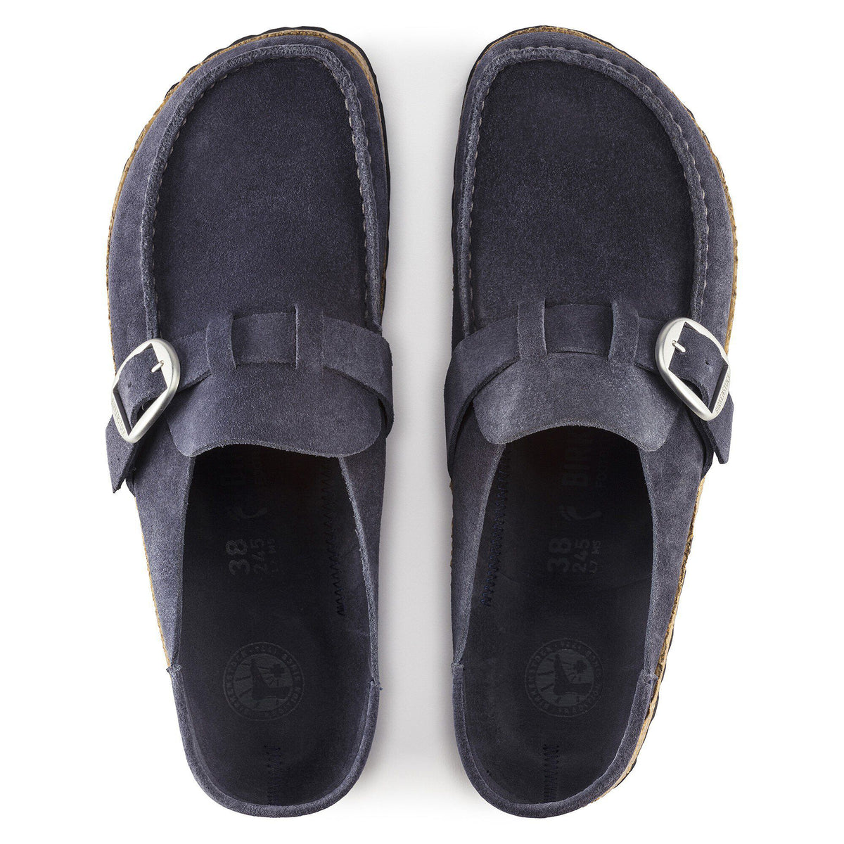 Buckley Suede Leather - Navy