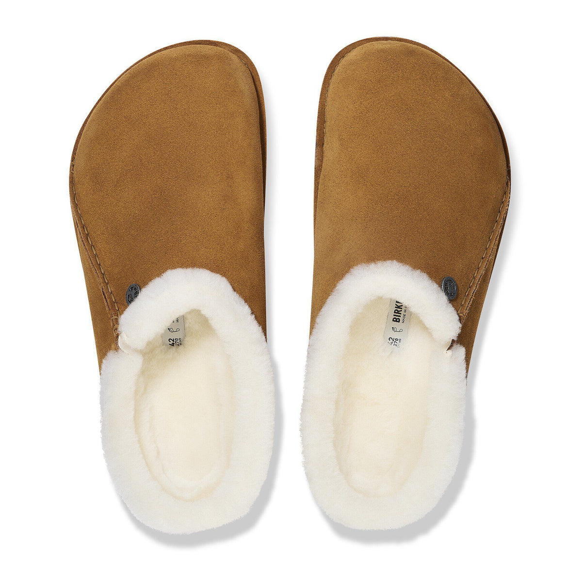 Zermatt Premium Shearling Suede Leather - Mink