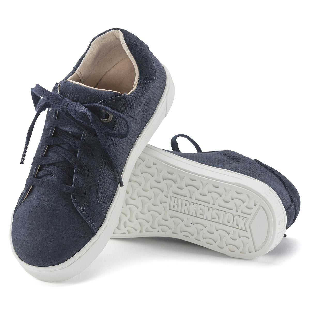 Porto Kids Suede Leather/Textile - Midnight Blue