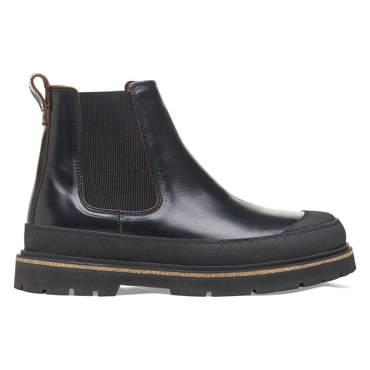 Prescott Slip On Men Waxy Leather - Black
