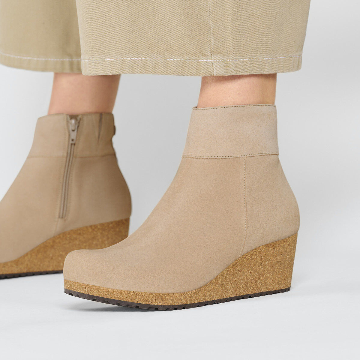Ebba Suede Leather - Warm Sand