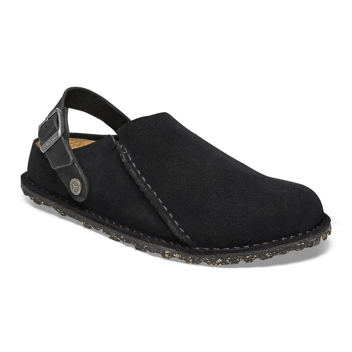 Lutry Premium Suede Leather - Black