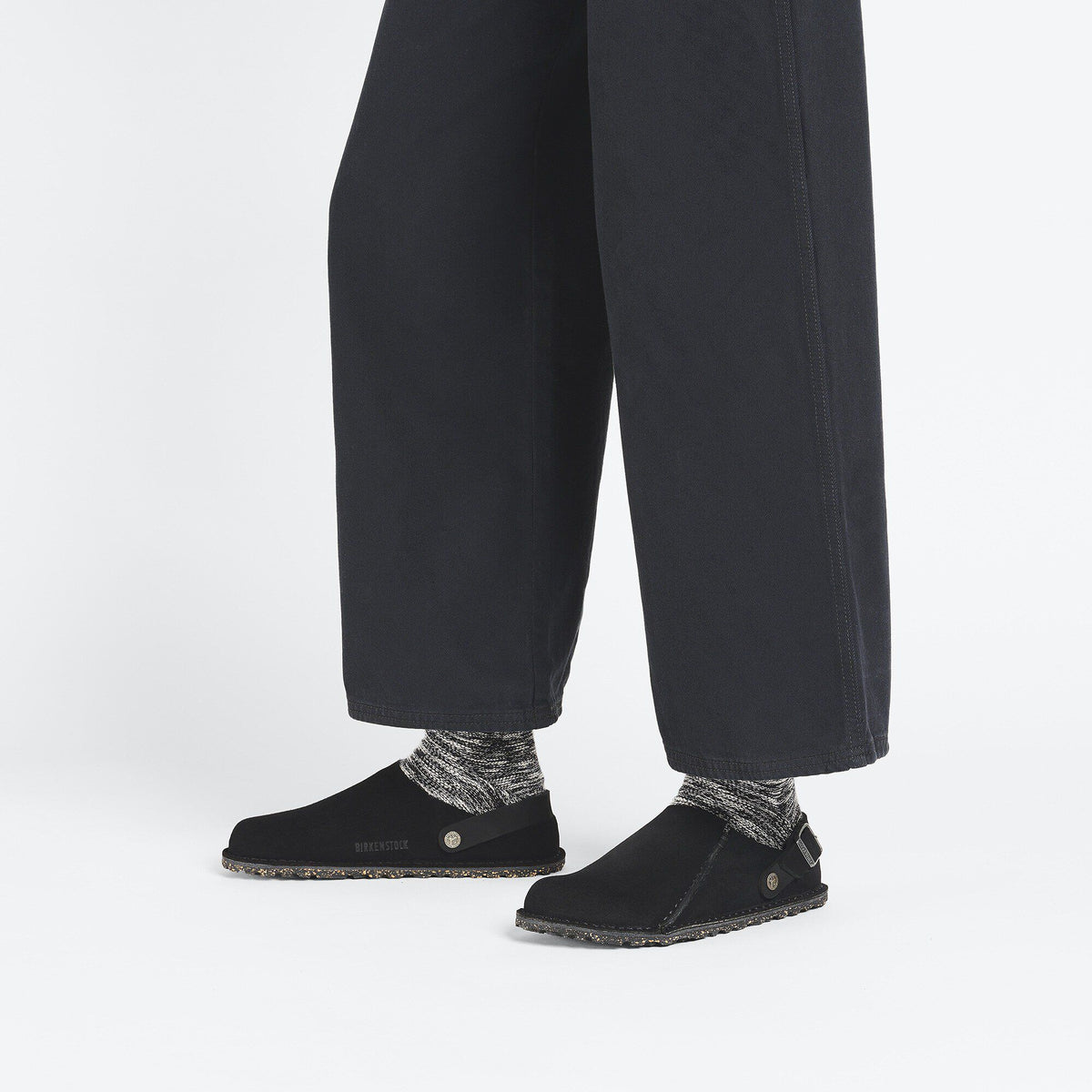 Lutry Premium Suede Leather - Black