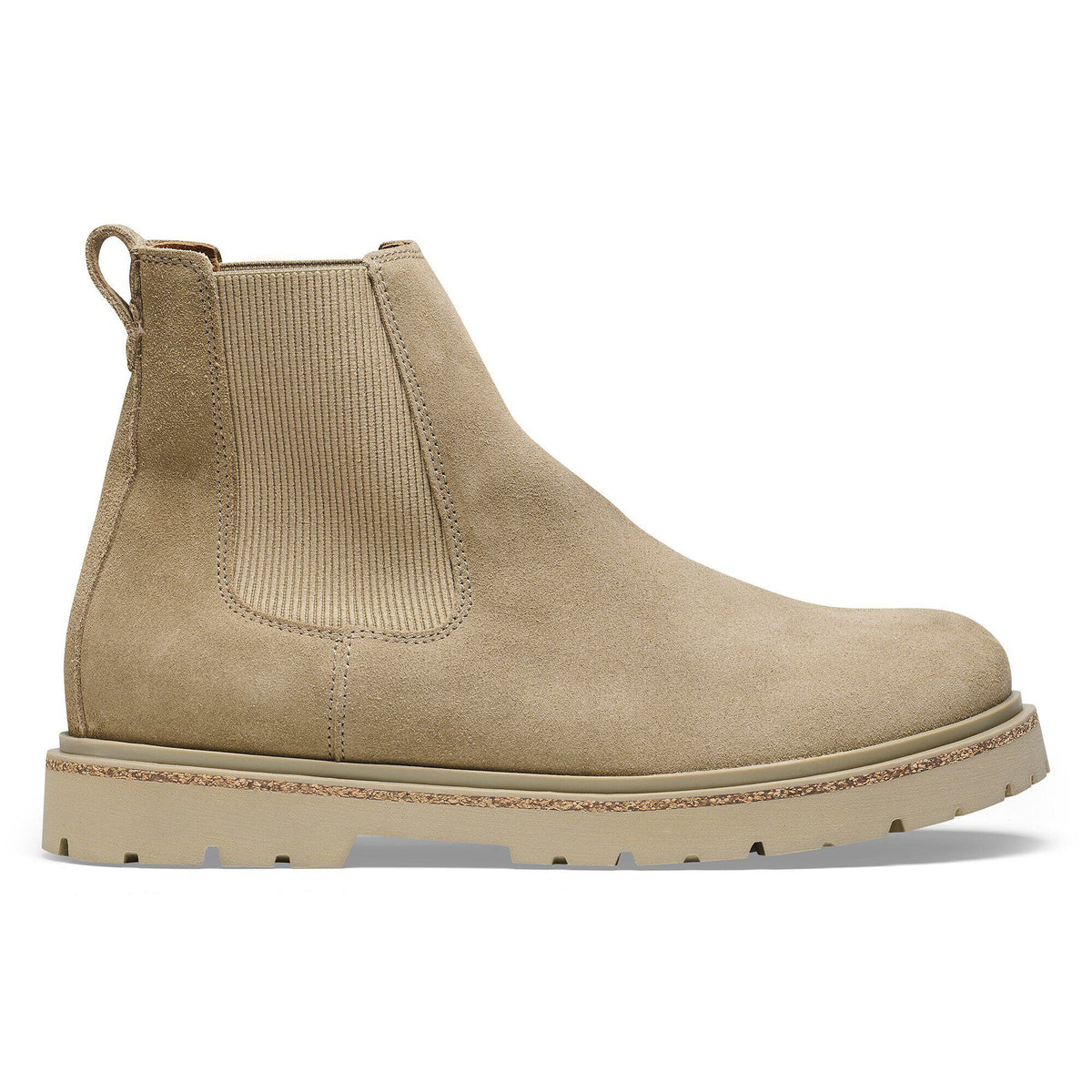 Highwood Chelsea Men Suede Leather - Taupe