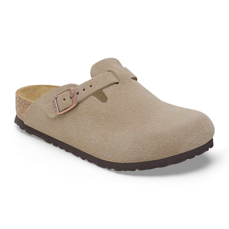 Boston Kids Suede Leather Faded Purple - Taupe