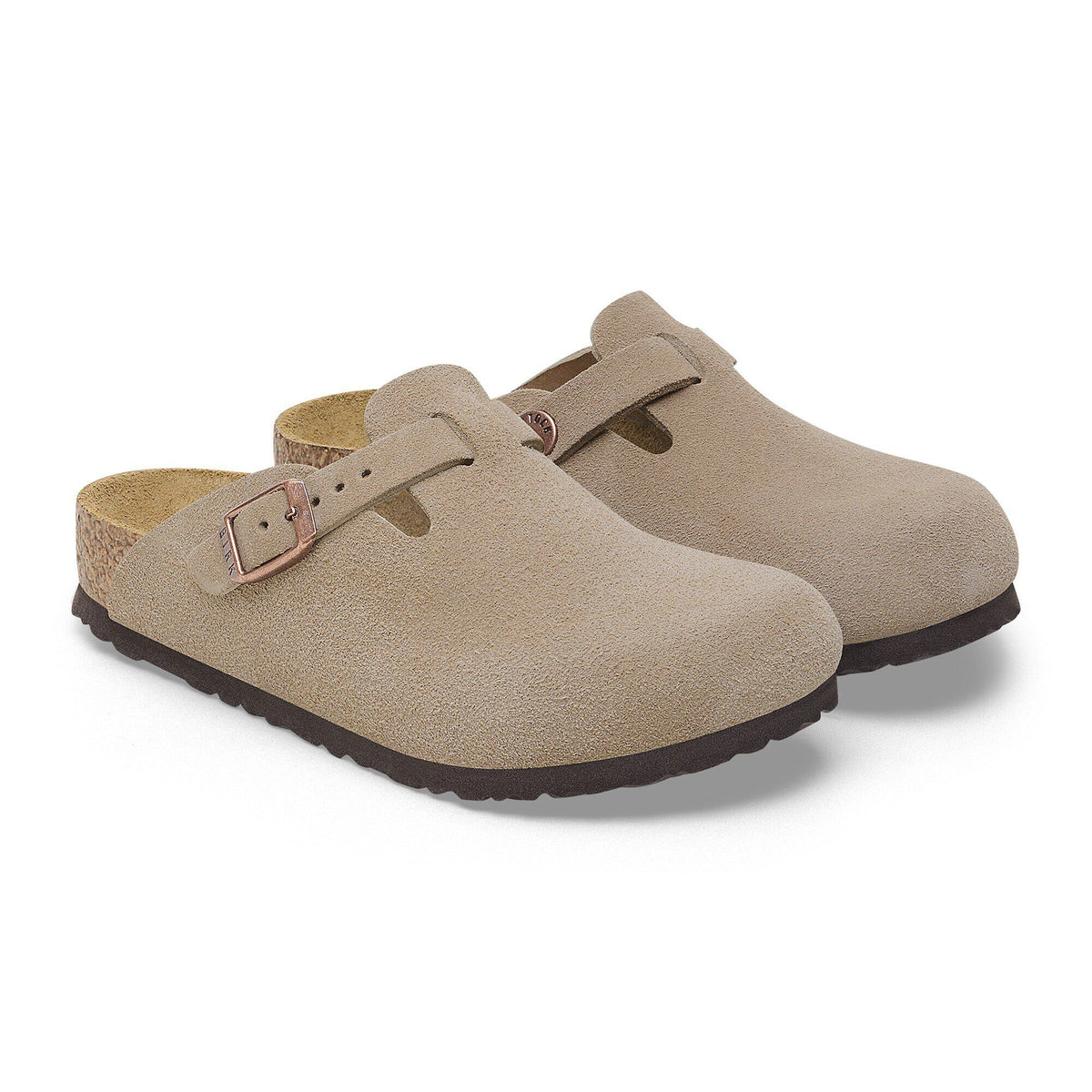 Boston Kids Suede Leather Faded Purple - Taupe