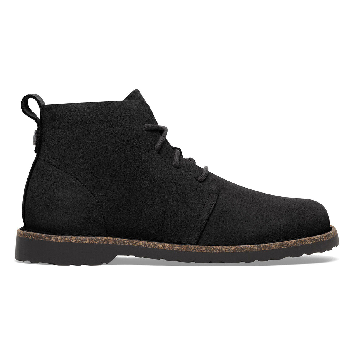Uppsala Mid Suede Leather - Black