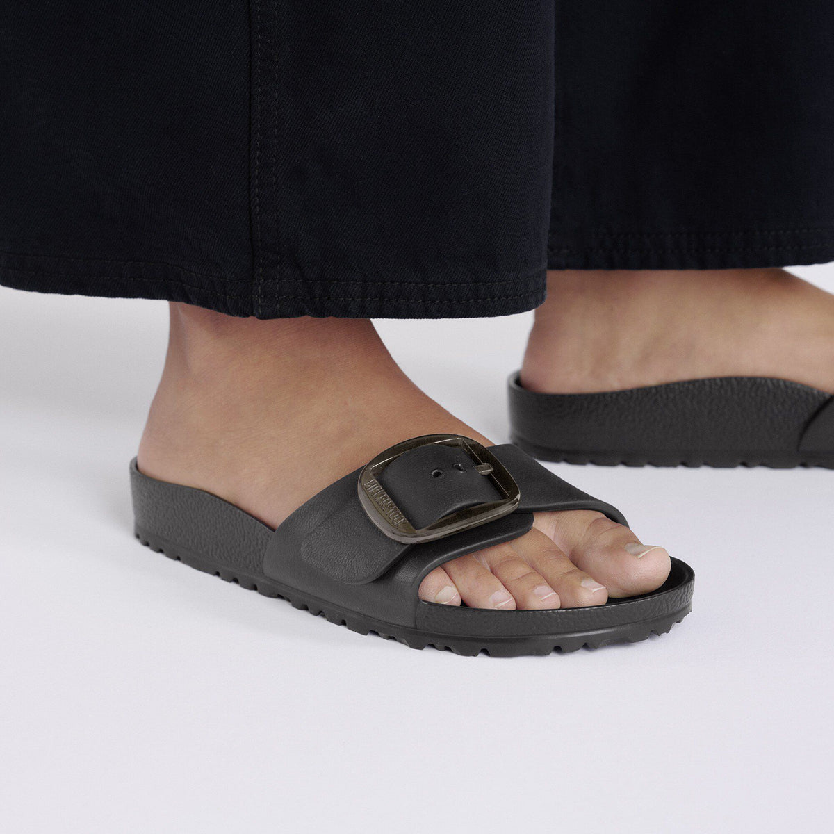 Madrid Big Buckle EVA - Black