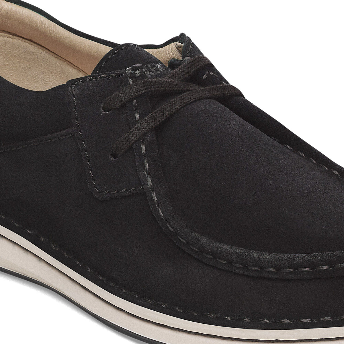 Pasadena Suede Leather - Black
