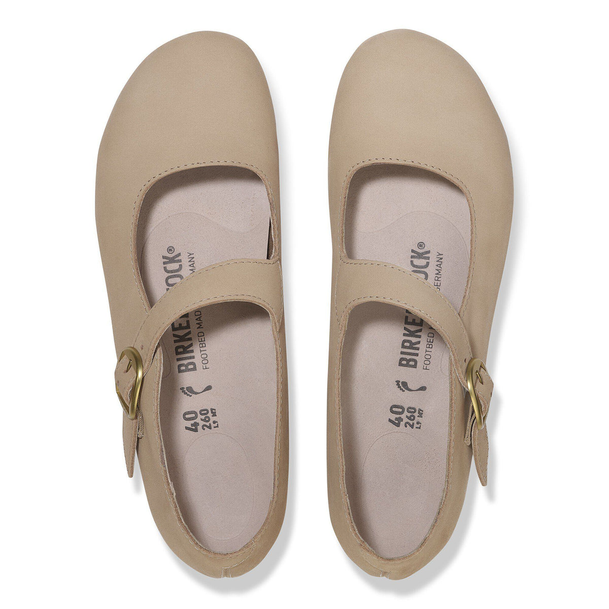 Tracy Nubuck Leather - Sand