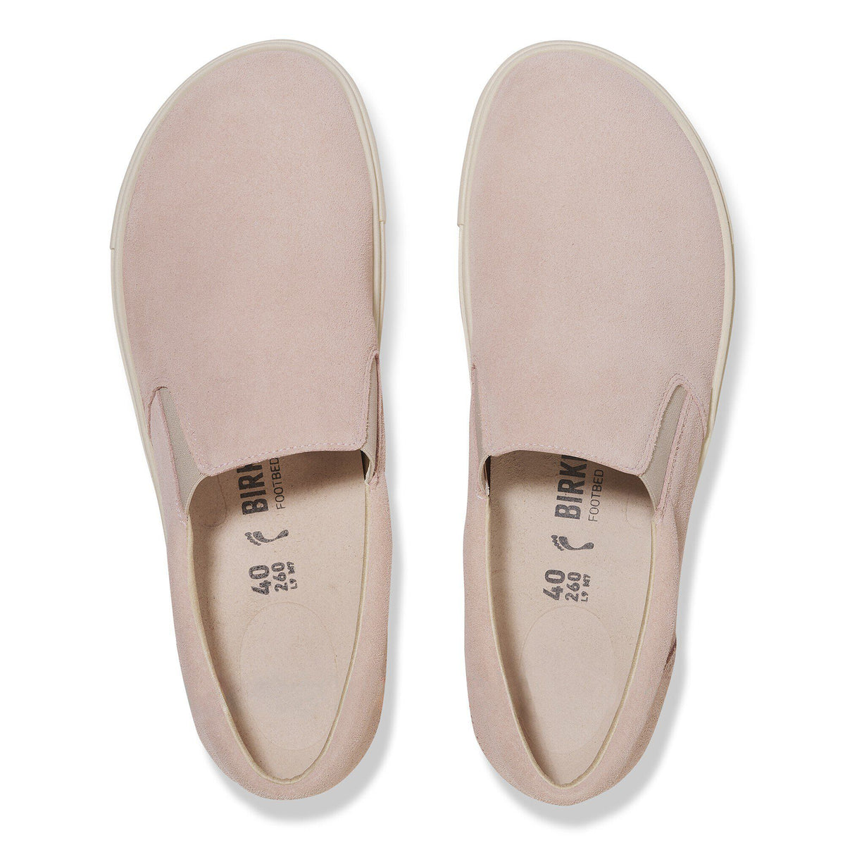 Oswego Suede Leather - Light Rose