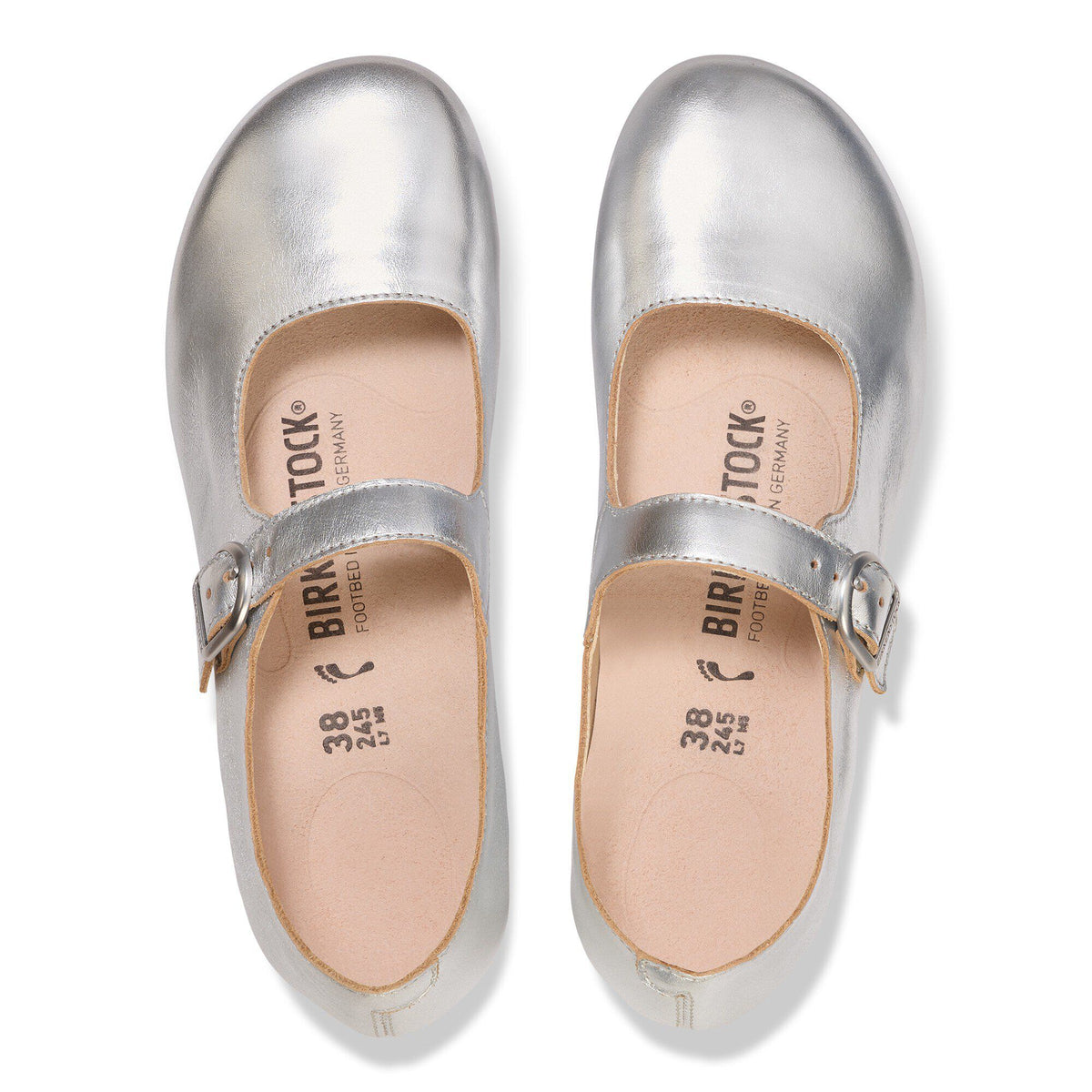 Santa Clarita Natural Leather - Silver