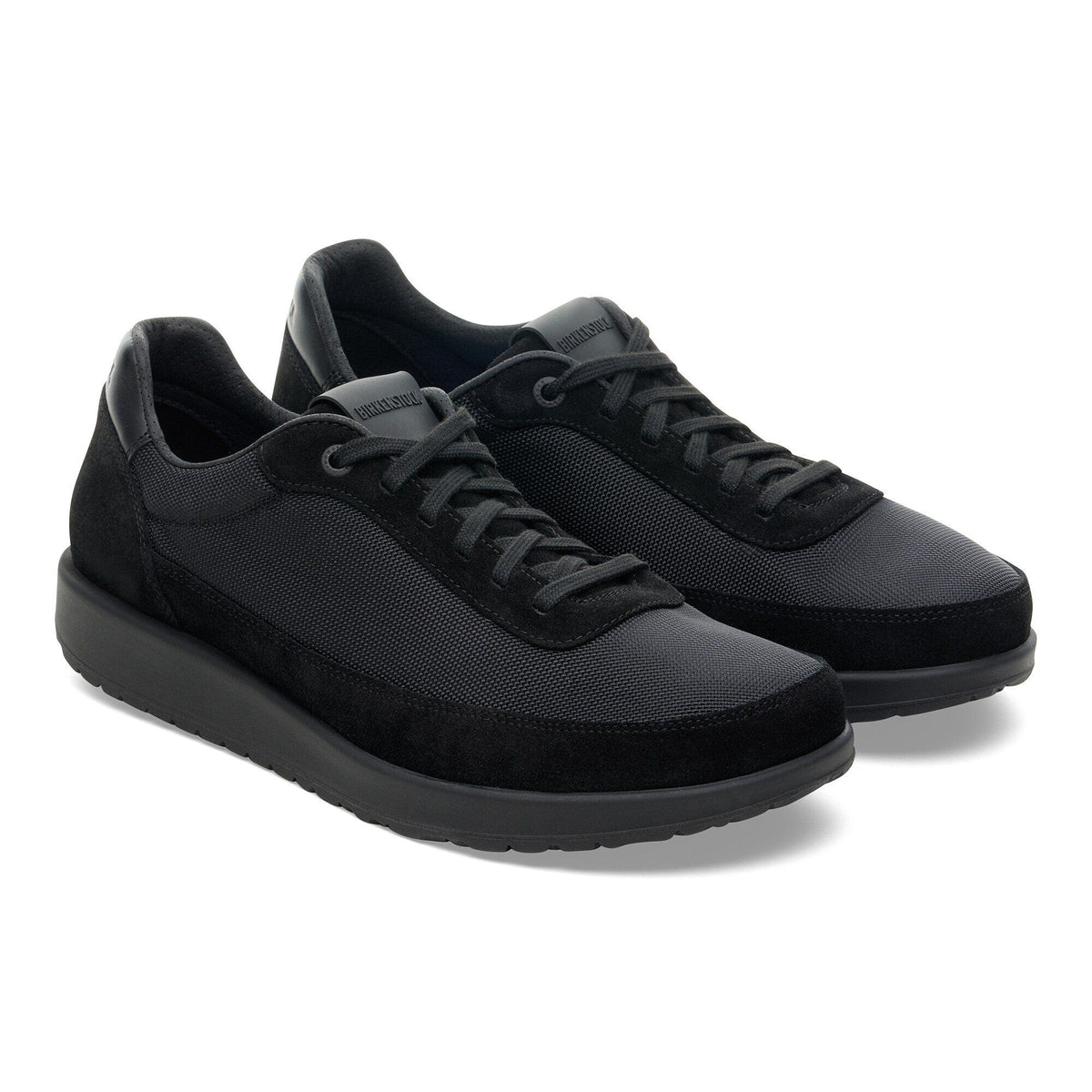 Honnef City Natural Leather/Textile - Black/Black