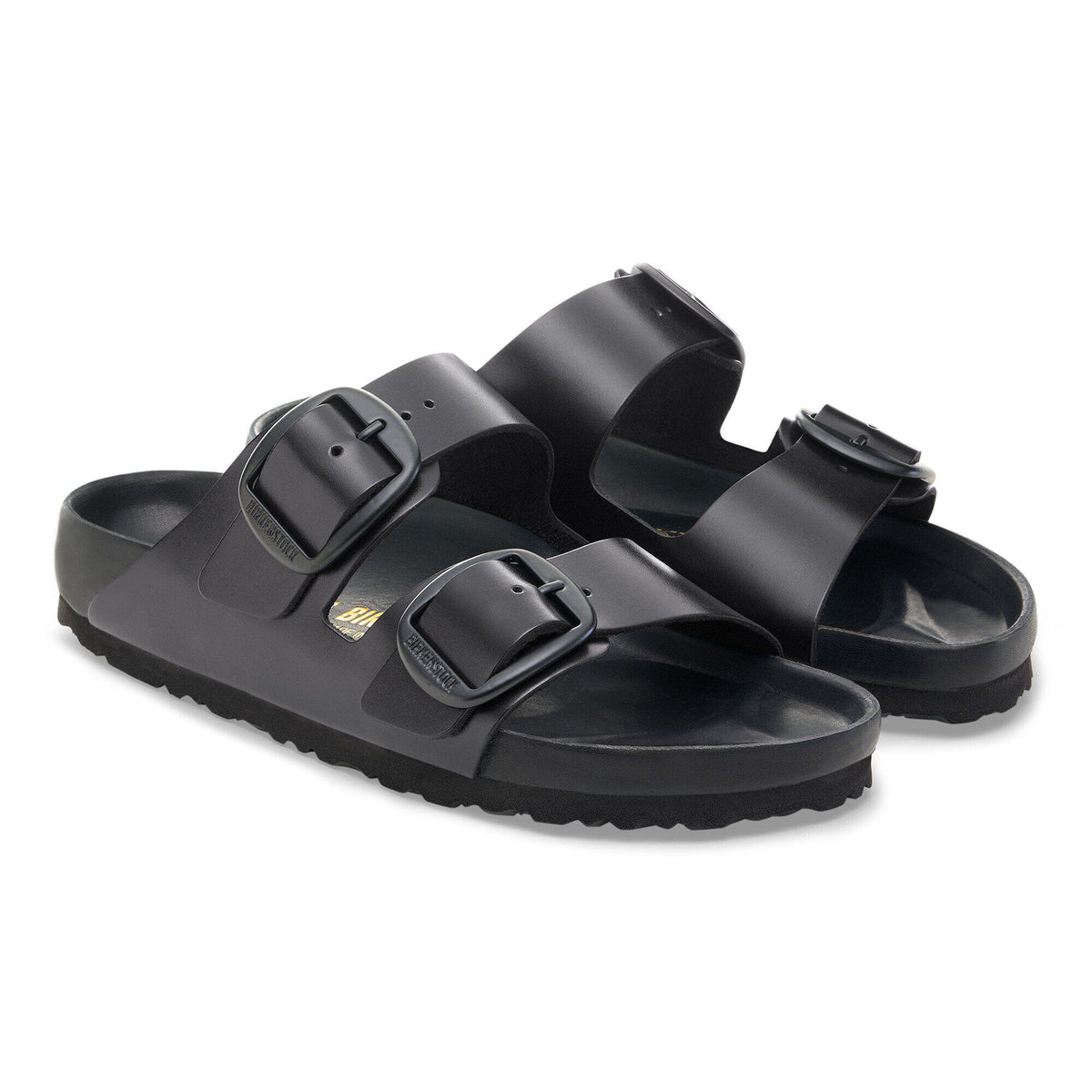 Arizona Big Buckle Natural Leather - New Dressy Black