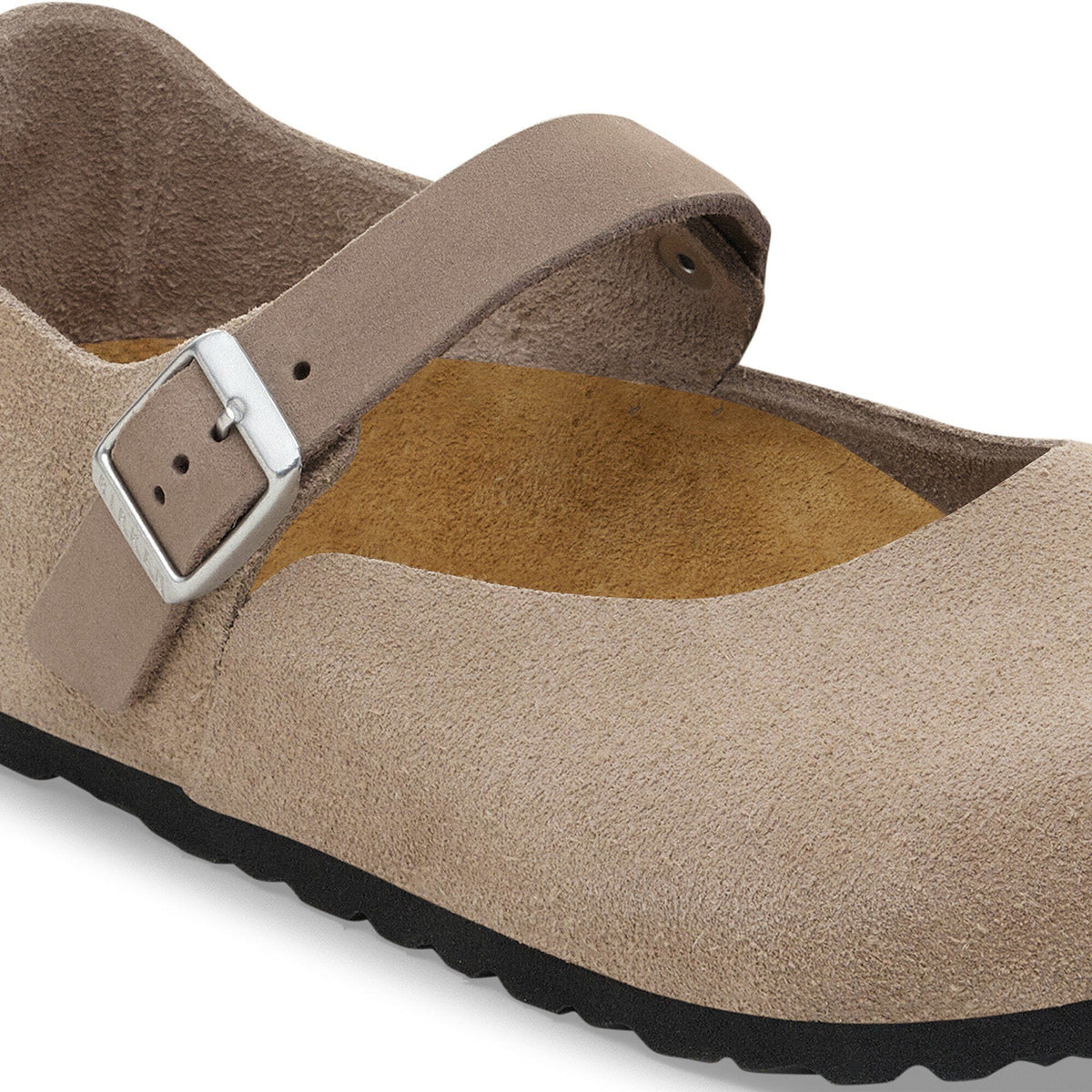 Mantova Suede Leather - Taupe