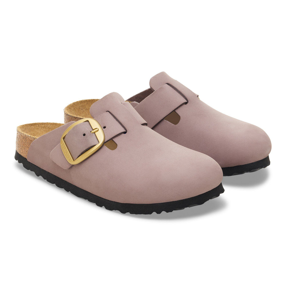 Boston Big Buckle Nubuck Leather - Faded Purple
