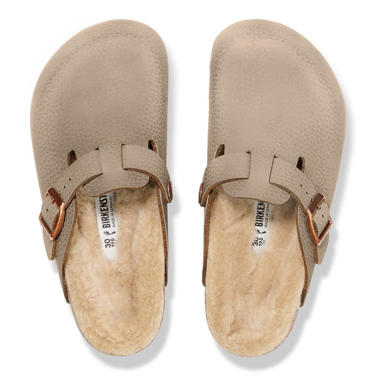 Boston Kids Birko-Flor - Desert Soil Gray/Taupe