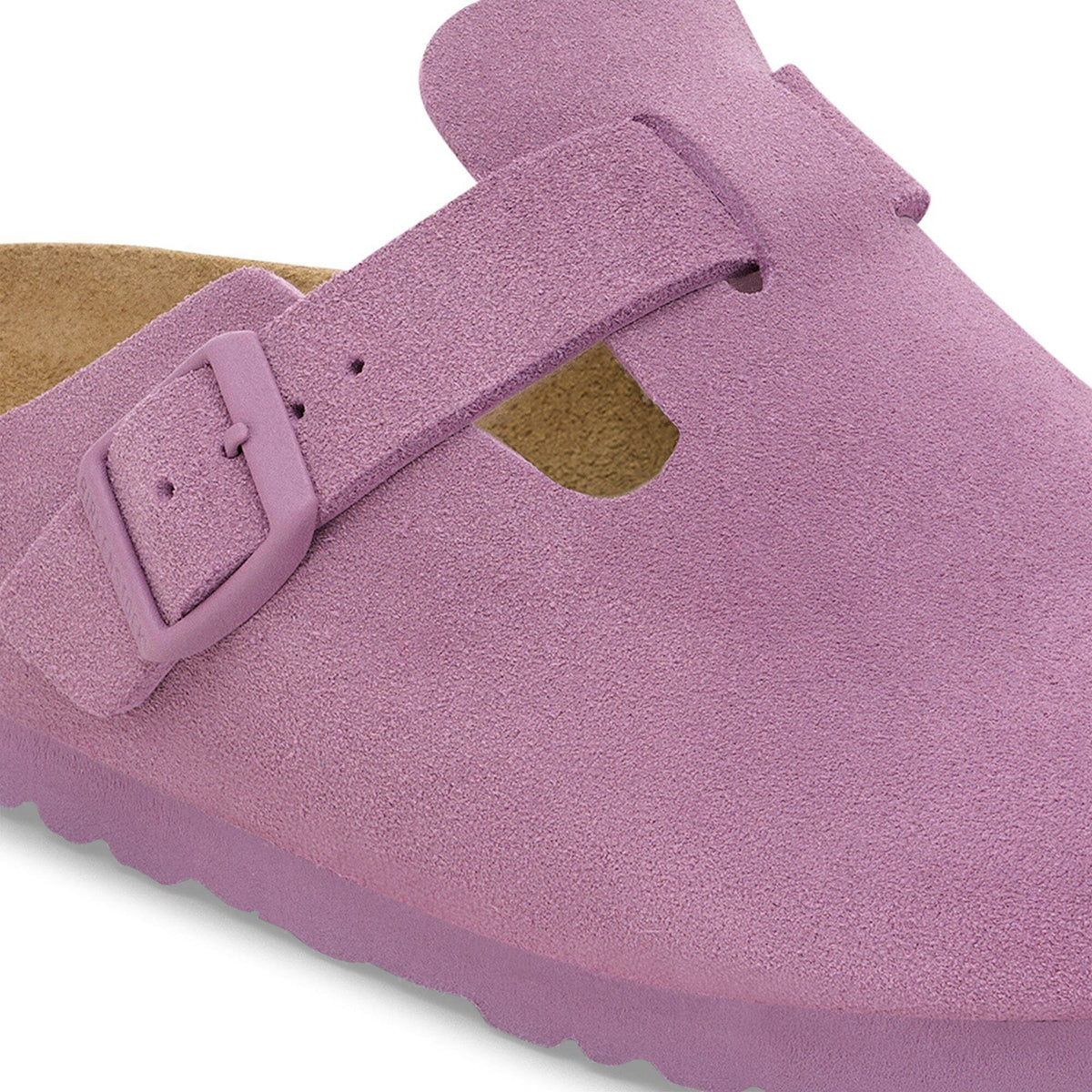 Boston Suede Leather - Mauve