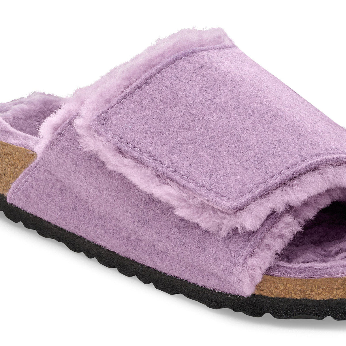 Solana Shearling Felt - Mauve
