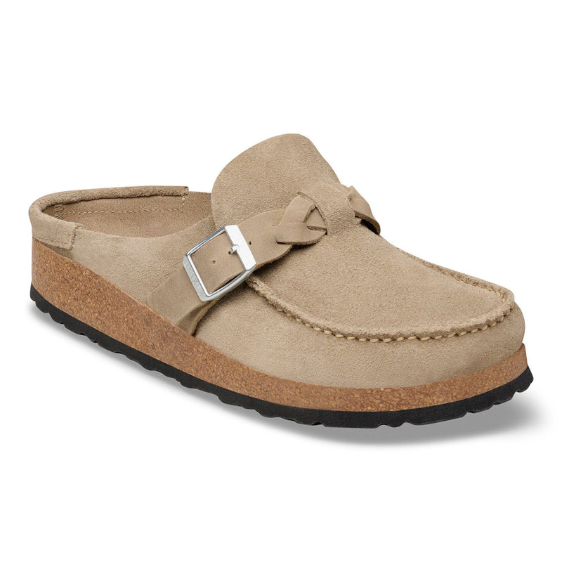 Buckley Braided Suede Leather - Taupe