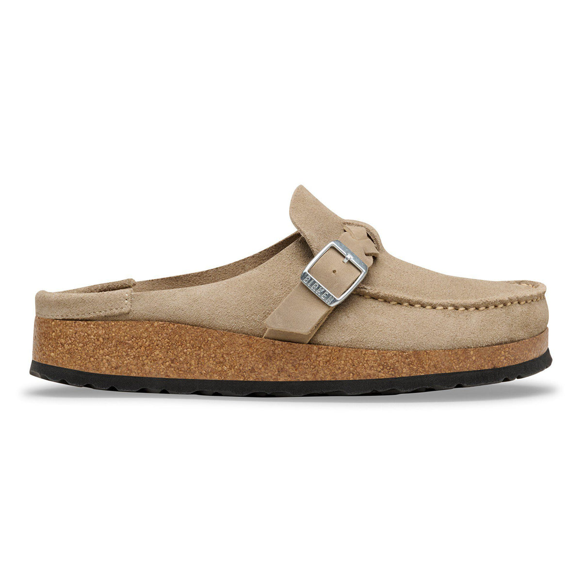 Buckley Braided Suede Leather - Taupe