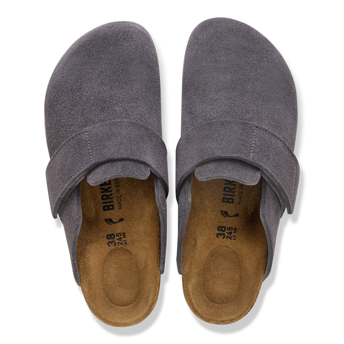 Loma Suede Leather - Charcoal