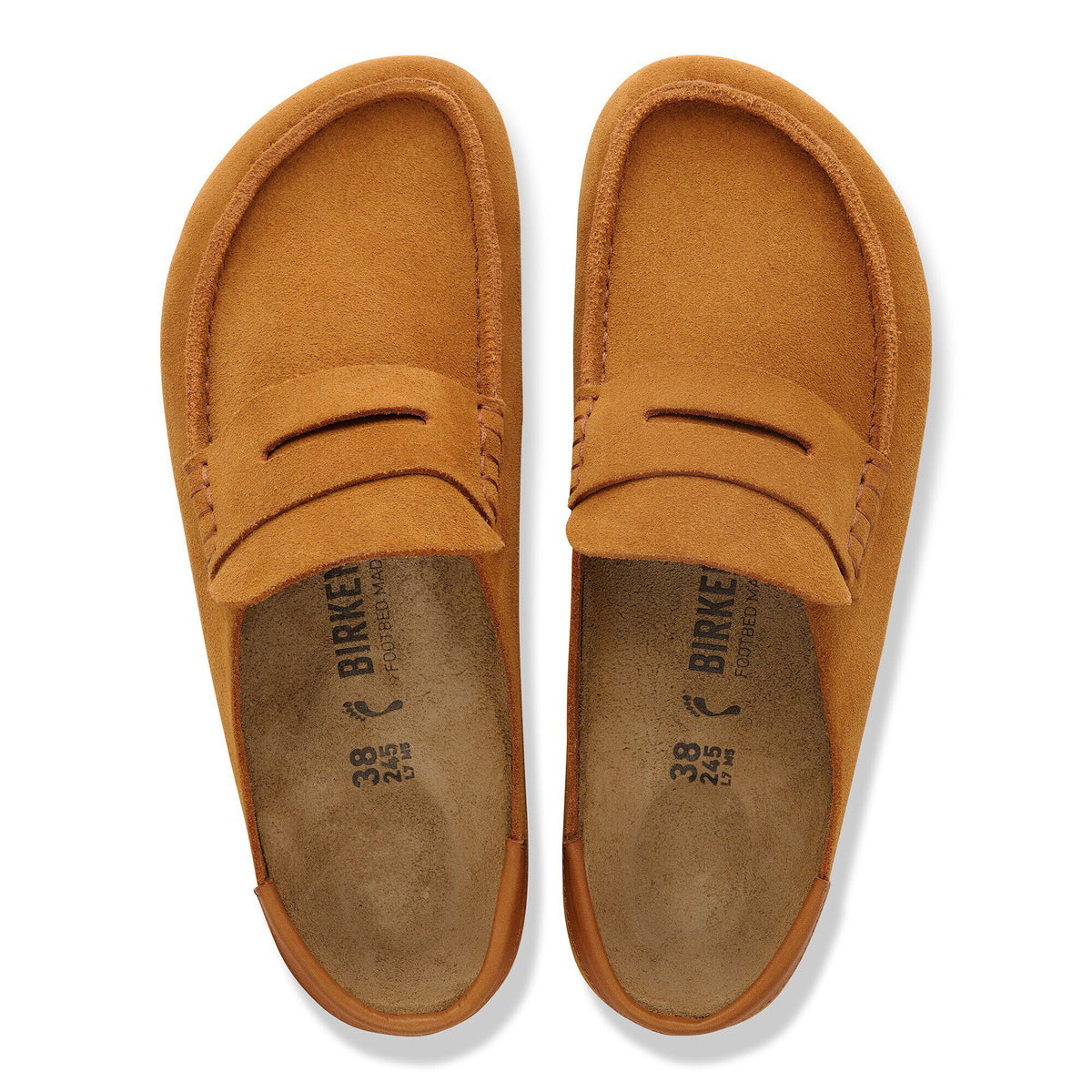 Naples Wrapped Suede Leather Nubuck - Mink