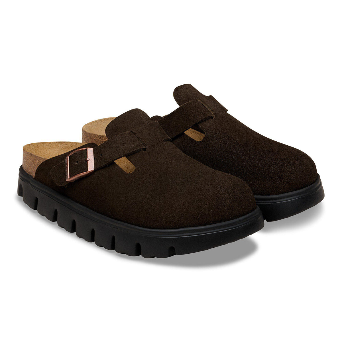 Boston Chunky Suede Leather - Mocha
