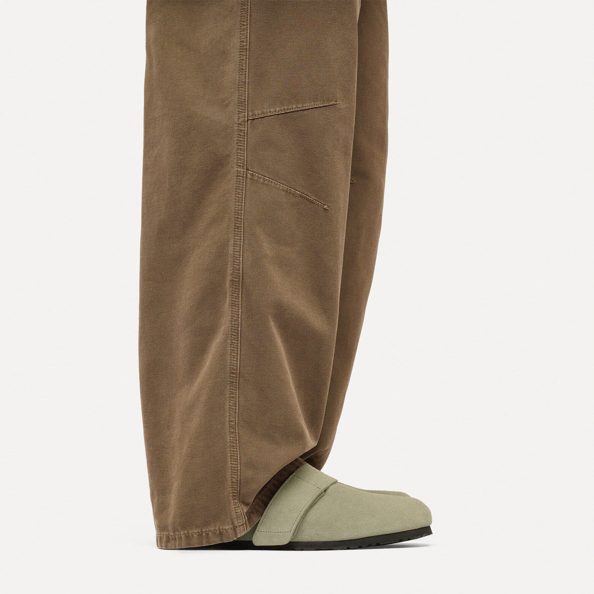 Loma Suede Leather - Faded Khaki