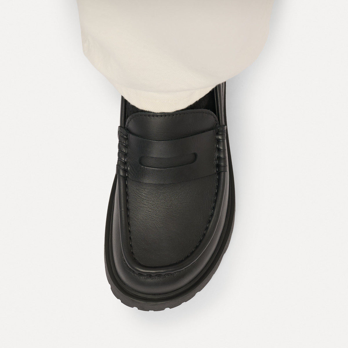 Highwood Loafer Natural Leather - Black