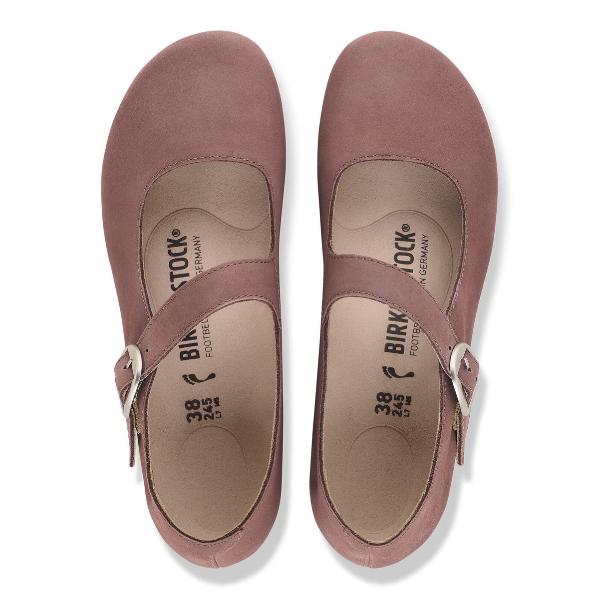 Tracy Nubuck Leather - Pepper
