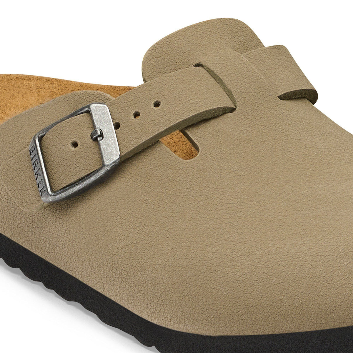 Boston Kids Birko-Flor Nubuck - Faded Khaki
