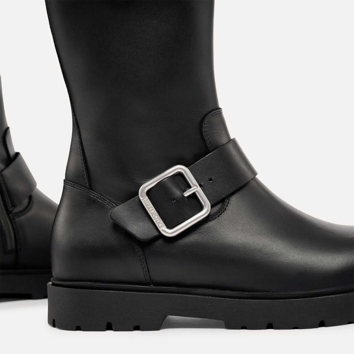 Highwood Mid Wire Buckle Women Natural Leather - Black