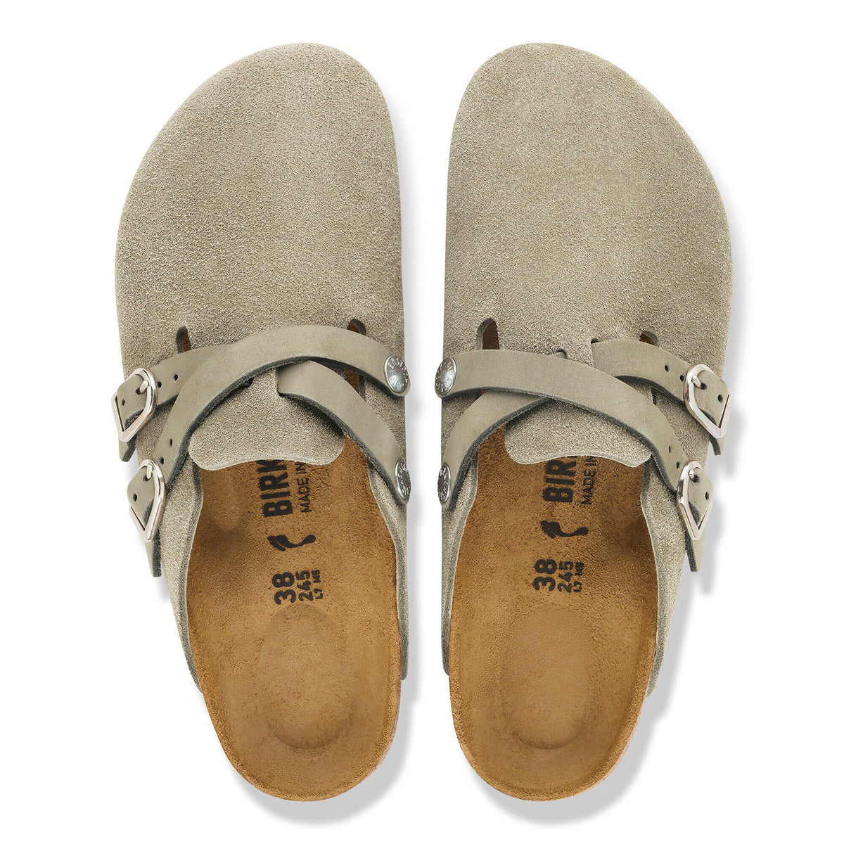 Blair Suede Leather - Taupe