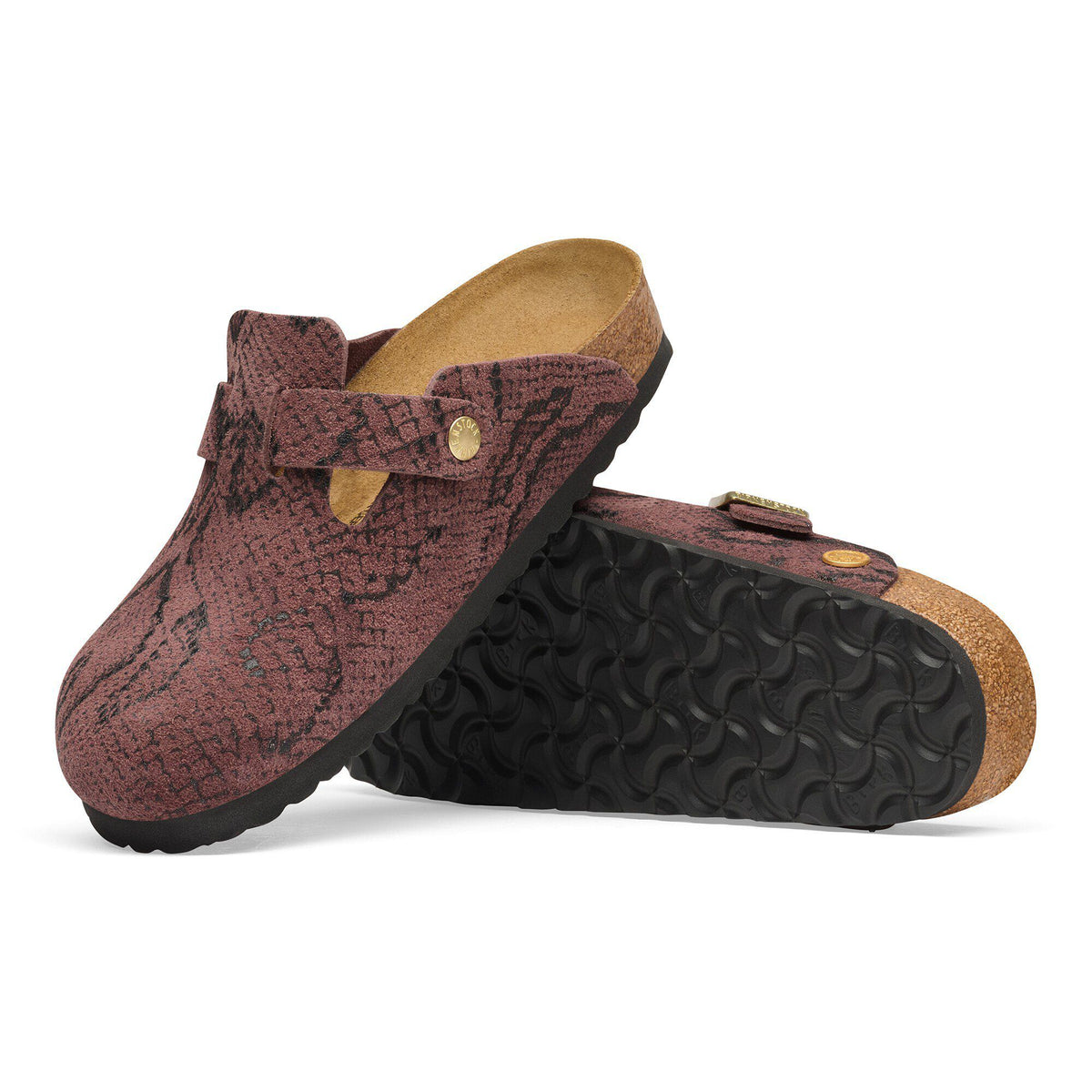 Boston Suede Leather - Snake Pepper