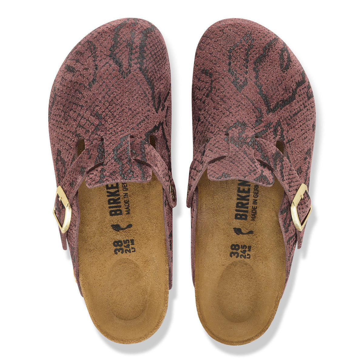 Boston Suede Leather - Snake Pepper