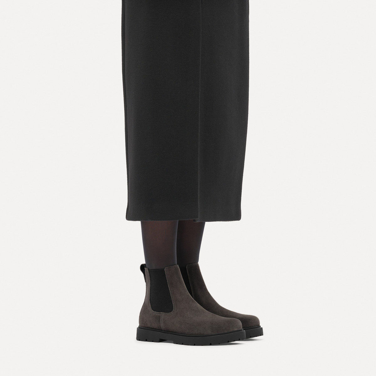 Highwood Chelsea Suede Leather - Velvet grey