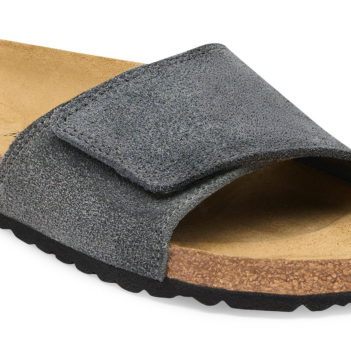 Sylt Suede Leather - Charcoal