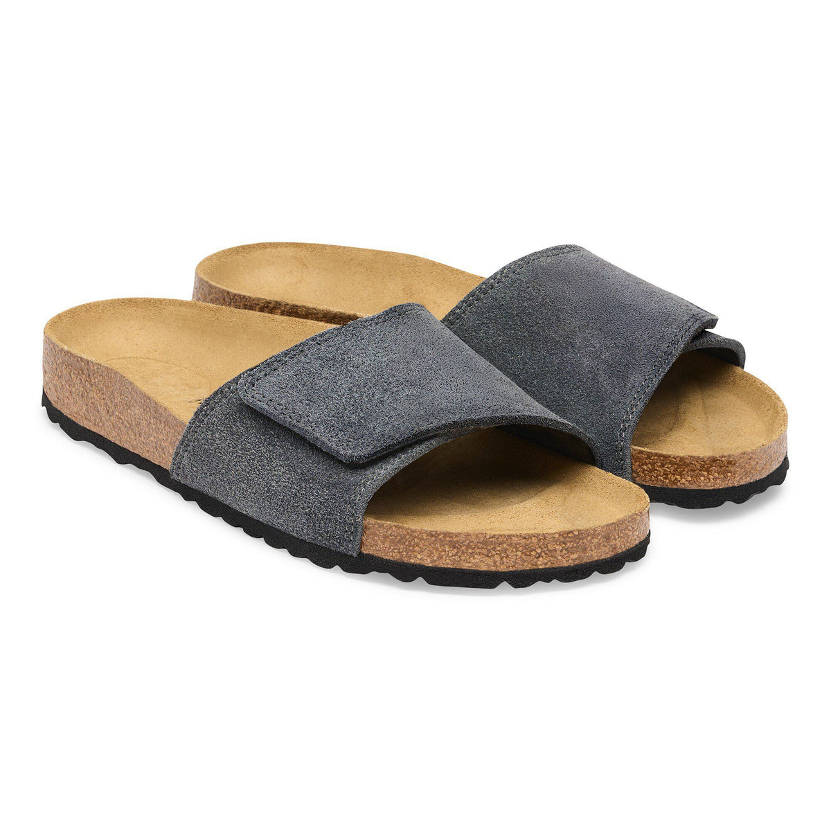 Sylt Suede Leather - Charcoal