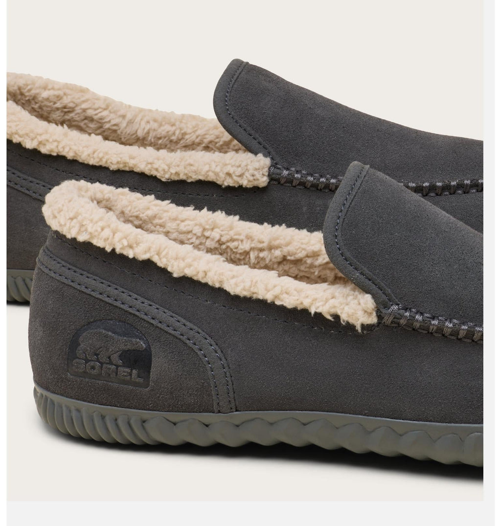 SOREL DUDE MOC™ Men's Slipper - Grill, Black