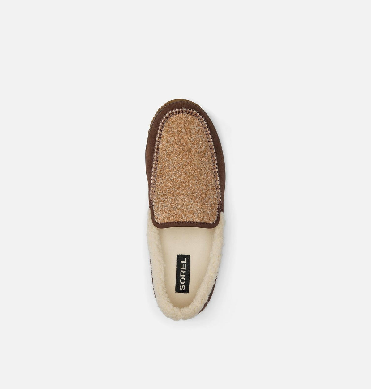 SOREL DUDE MOC™ Men's Slipper - Elk, Natural