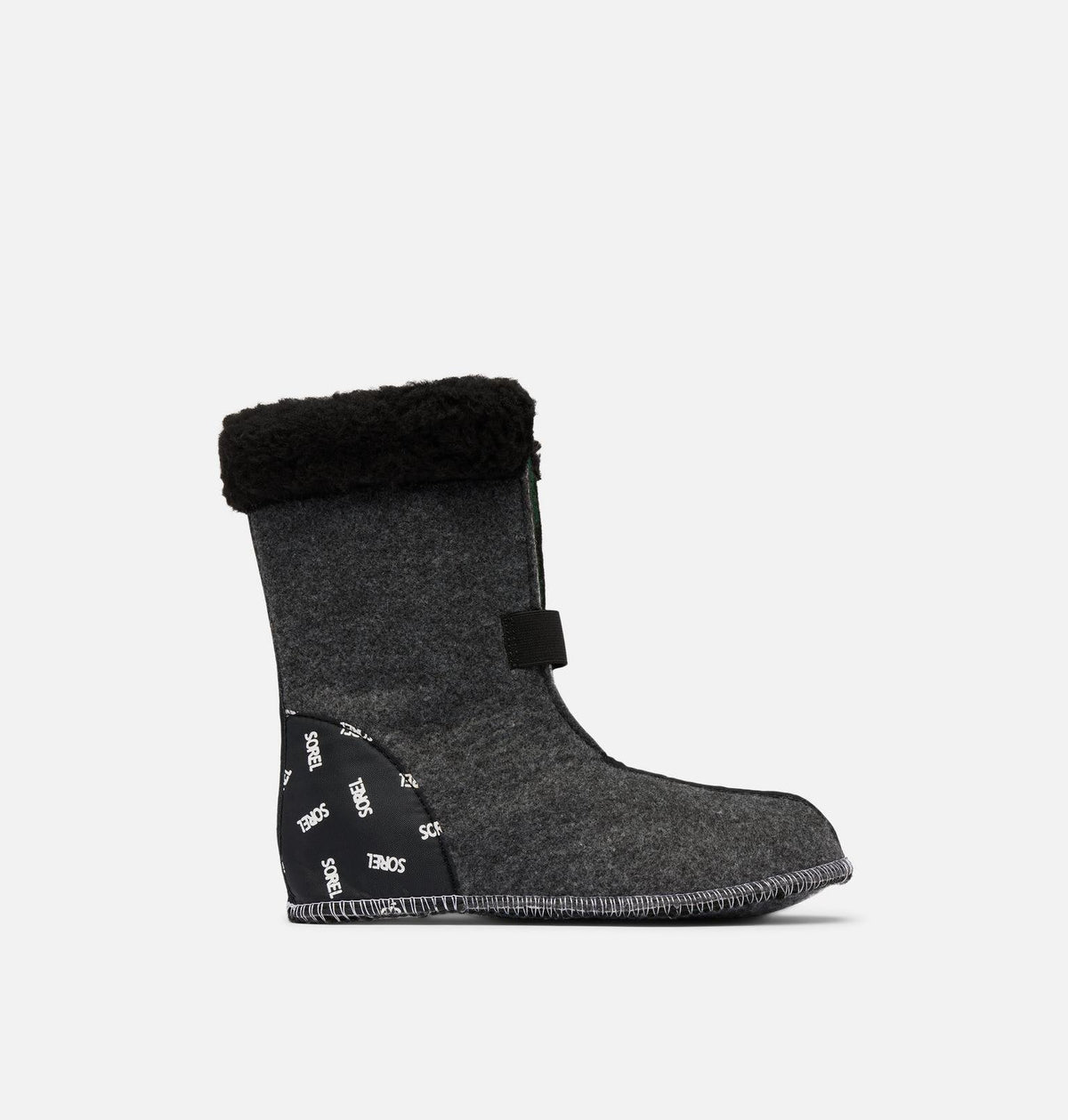 CARIBOU 9MM TP Women's Innerboot Snow Cuff Liner - Black