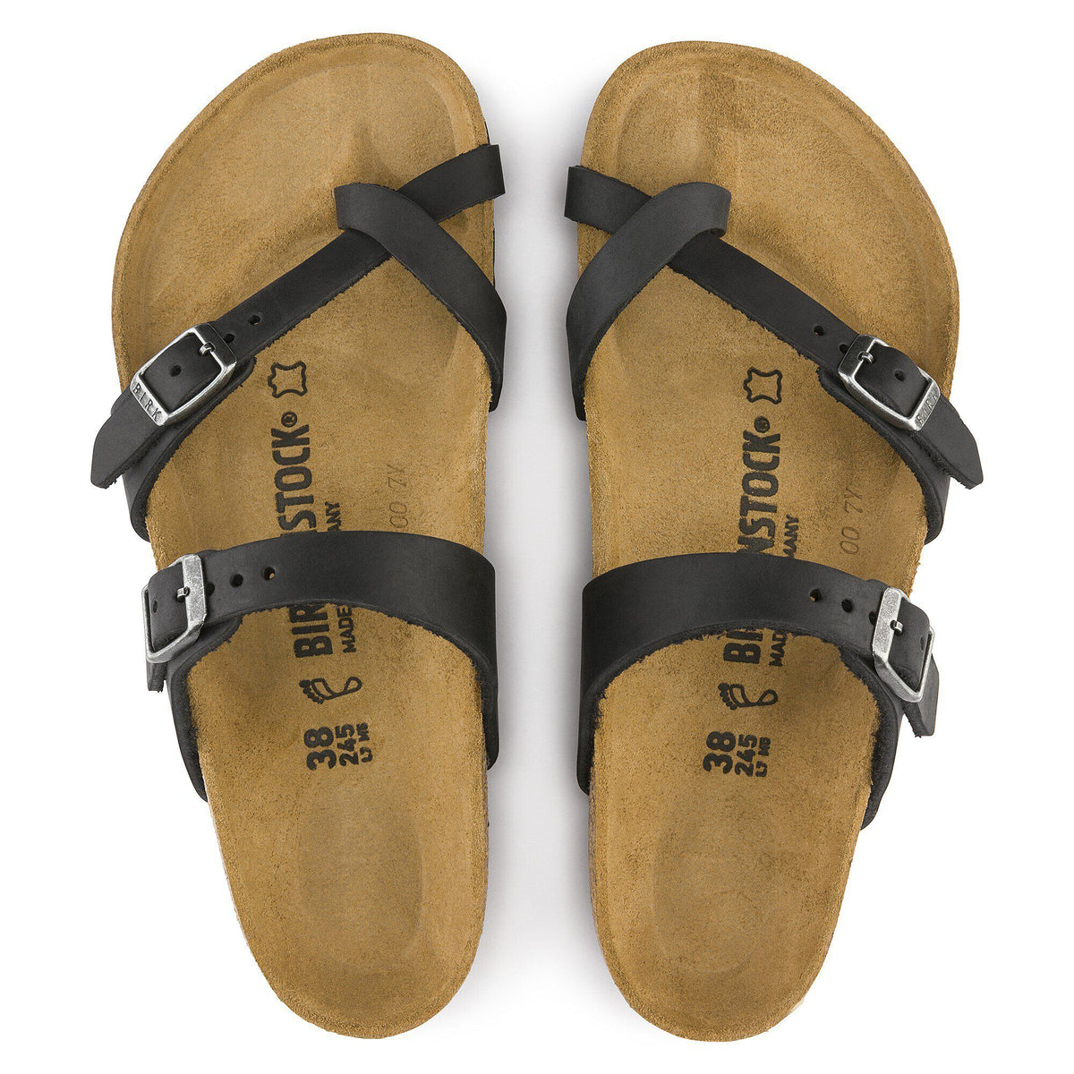 Mayari Natural Leather Oiled - Black