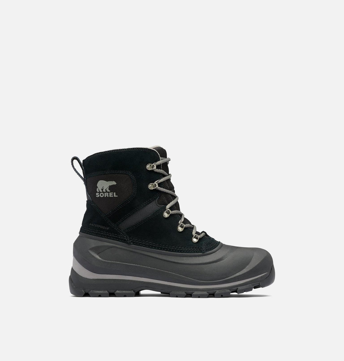 Men's Buxton™ Lace Boot - Black, Quarry
