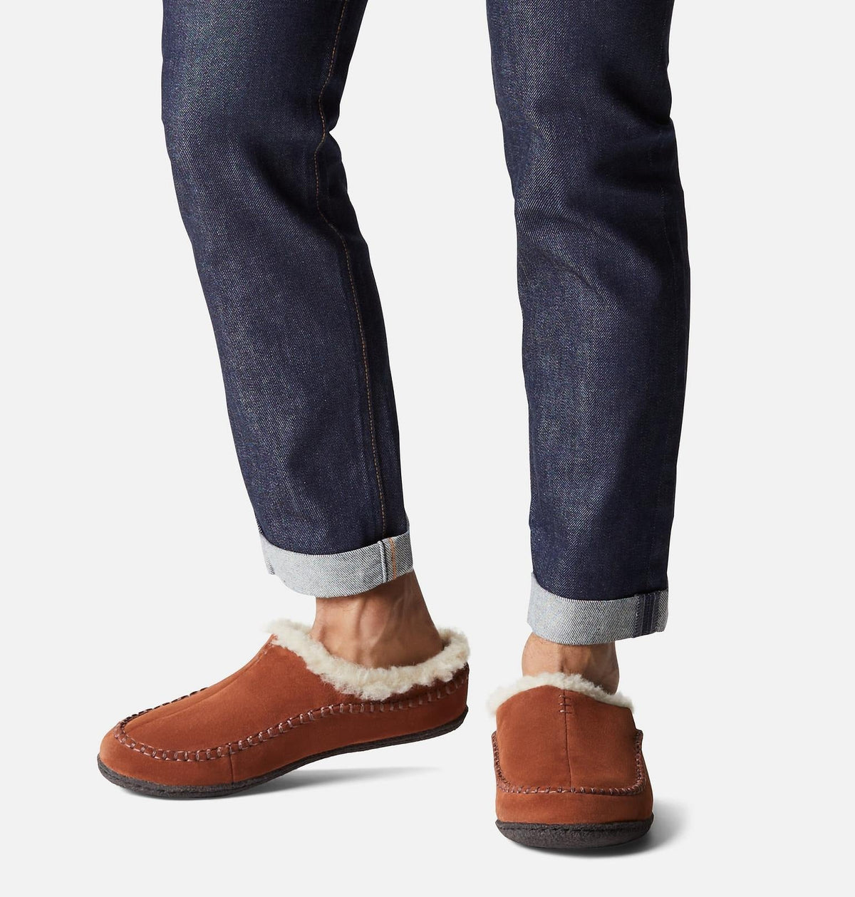 FALCON RIDGE™ II Men's Slipper - Dark Amber, Blackened Brown