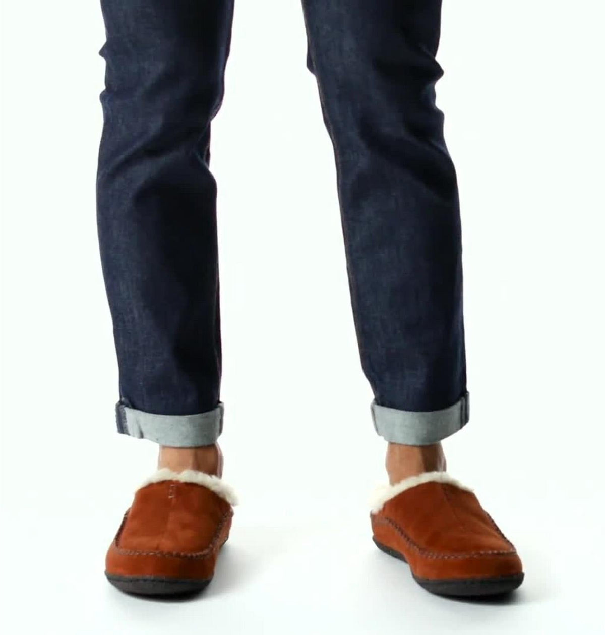 FALCON RIDGE™ II Men's Slipper - Dark Amber, Blackened Brown